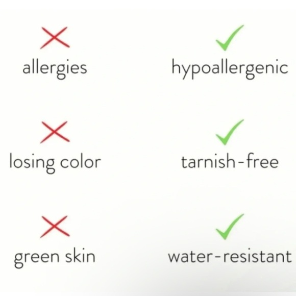 Anthropologie Seashell 18K Gold Stainless Steel Waterproof Crystal Earrings - Picture 10 of 10